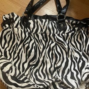 zebra purse.